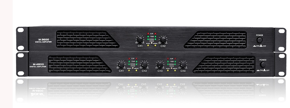 4*300W数字功放  M4800