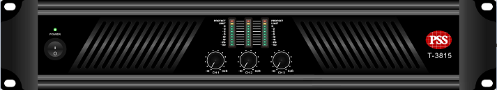 2*950W+1500W专业功放  T-6000(2U)