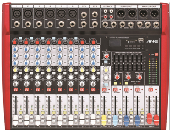 专业调音台MD-8/MD-12